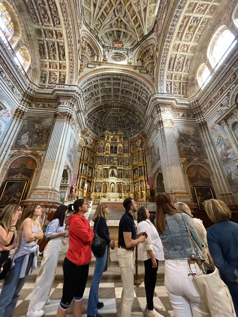 Visita al Monasterio de San Jerónimo del alumnado de italiano