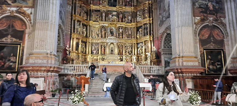 Visita italiano Monasterio San Jerónimo