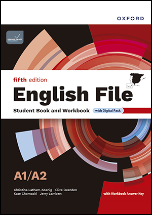 English File 5th Edition A1/A2. Student's Book and Workbook and digital with Key Pack