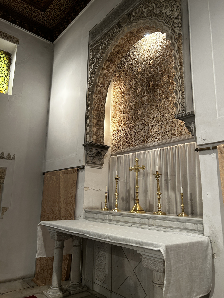 Altar de la iglesia anglicana de Tánger