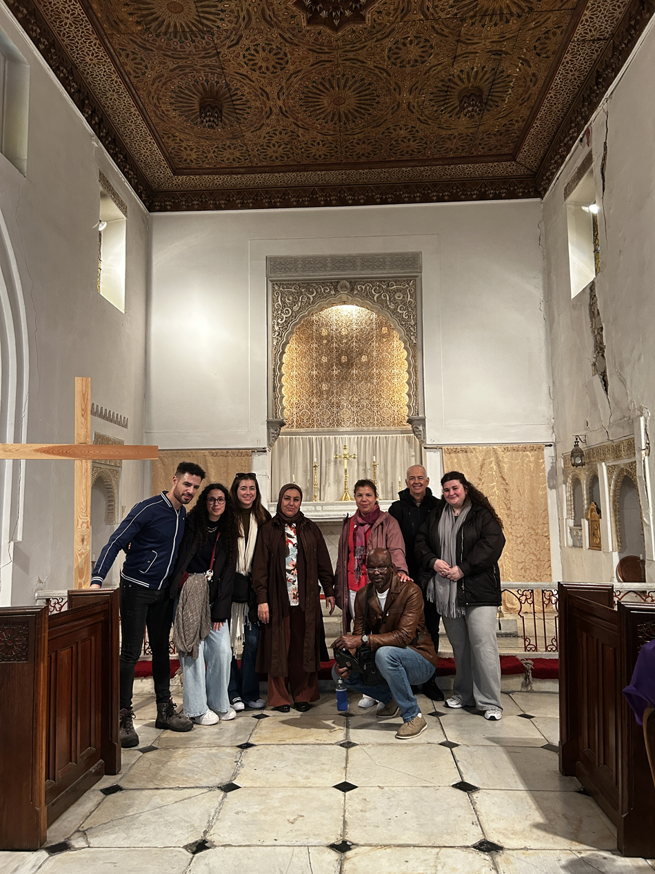 Visita a la iglesia anglicana de Tánger